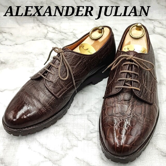 68％以上節約 Alexander Julian アレキサンダージュリアン 革靴