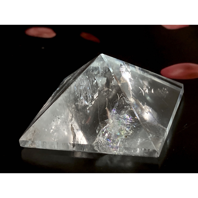 【大宇宙との融合✨】レインボー　ピラミッド　神聖幾何学　クリスタル　水晶 8