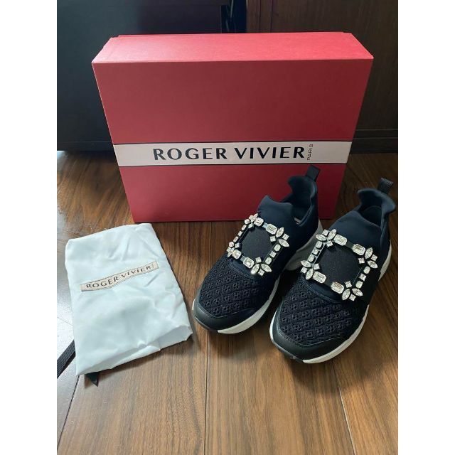 ROGER VIVIER - ロジェヴィヴィエ ヴィヴィラン スニーカー ブラックの