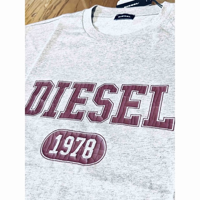 DIESEL - DIESEL 新品未使用 Lサイズ Tシャツ カットソー グレー