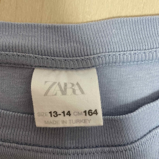 ZARA(ザラ)のZARA  ガールズロンT  160 キッズ/ベビー/マタニティのキッズ服女の子用(90cm~)(Tシャツ/カットソー)の商品写真