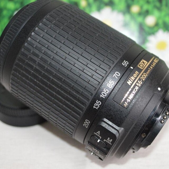 ❤ニコンNikon55-200mm❤望遠ズームレンズ❤手ぶれ補正❤-