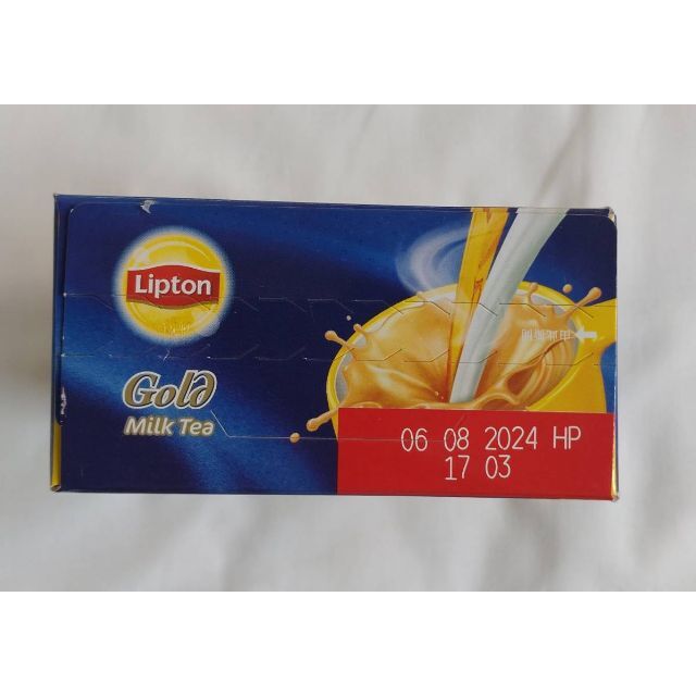 【香港購入】Lipton Gold Milk Tea 10袋セット 食品/飲料/酒の飲料(茶)の商品写真