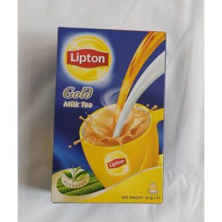 【香港購入】Lipton Gold Milk Tea 10袋セット(茶)