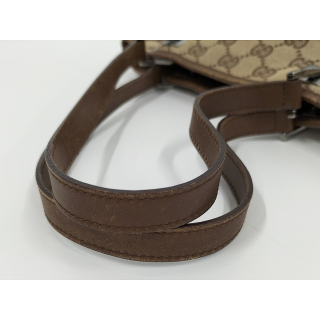 GUCCI - GUCCI トートバッグ GGキャンバス 31244 ベージュ GUCCI - GUCCI トートバッグ GGキャンバス 31244 ベージュ