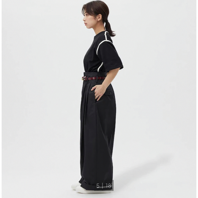 beautiful people - タックワイドパンツ GU beautiful peopleの beautiful people - タックワイドパンツ GU beautiful peopleの