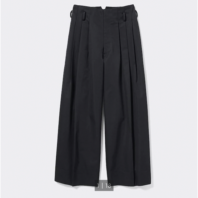 beautiful people - タックワイドパンツ GU beautiful peopleの beautiful people - タックワイドパンツ GU beautiful peopleの