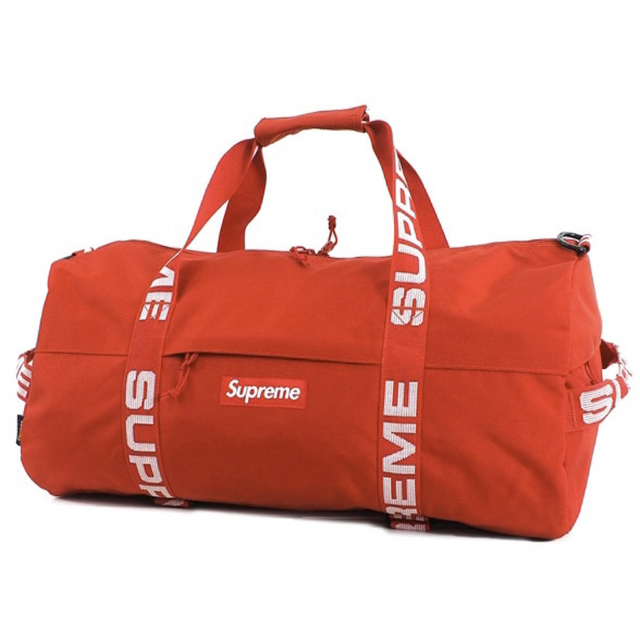 supreme duffle bag 18ss red ダッフルバック