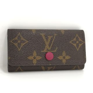 ルイヴィトン(LOUIS VUITTON)のLOUIS VUITTON ミュルティクレ4 4連キーケース モノグラム(キーケース)