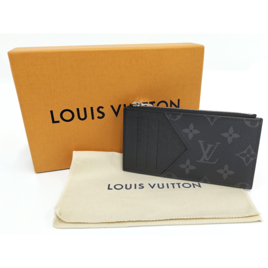 LOUIS VUITTON コインカードホルダー モノグラムエクリプス タイガ