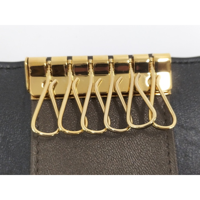 CHANEL - CHANEL カメリア 6連キーケース レザー ブラックの通販 CHANEL - CHANEL カメリア 6連キーケース レザー ブラックの通販