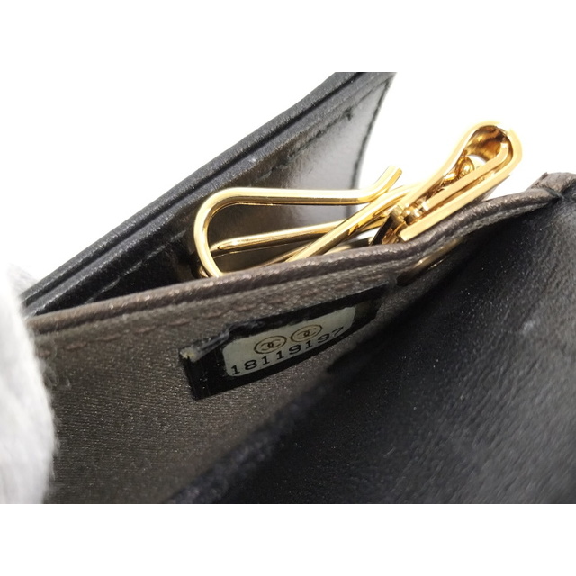 CHANEL - CHANEL カメリア 6連キーケース レザー ブラックの通販 CHANEL - CHANEL カメリア 6連キーケース レザー ブラックの通販