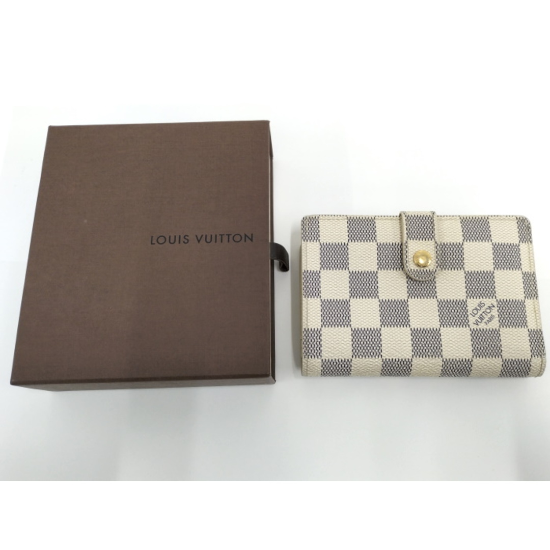 LOUIS VUITTON(ルイヴィトン)のLOUIS VUITTON ポルトフォイユヴィエノワ がま口 二つ折り財布 レディースのファッション小物(財布)の商品写真