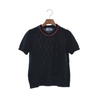 プラダ(PRADA)のPRADA プラダ ニット・セーター 36(XS位) 黒 【古着】【中古】(ニット/セーター)