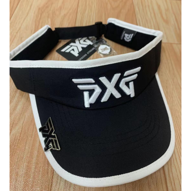 限定品 PXGゴルフサンバイザー帽子 黑 100%本物 www.toyotec.com