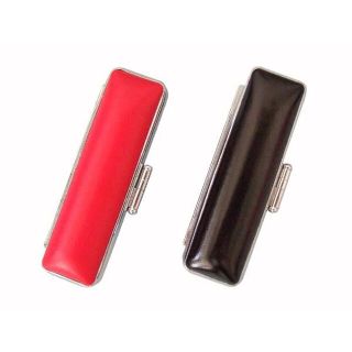 日本製 高級牛革印鑑ケース（はんこケース） S：10.5〜12.0mm用 新品(印鑑/スタンプ/朱肉)