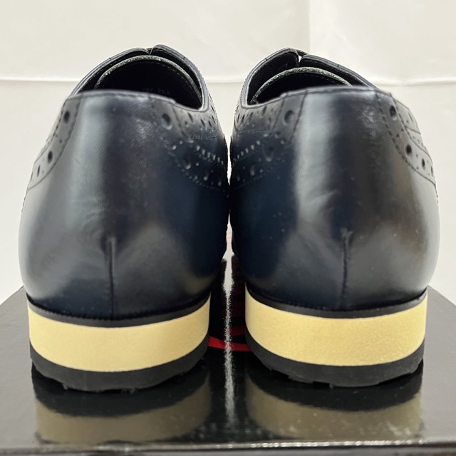 BOBSON(ボブソン)の新品 ボブソン メンズ 牛革カジュアルシューズ スニーカー 日本製 皮革 ヒモ メンズの靴/シューズ(スニーカー)の商品写真