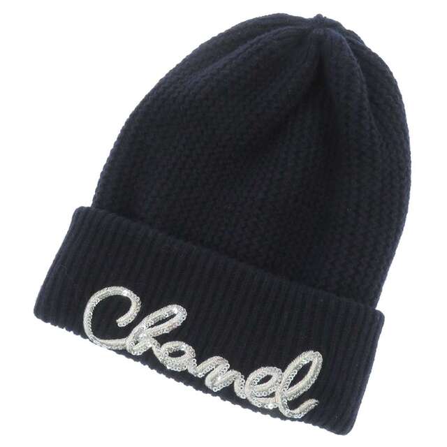 CHANEL ニットキャップ ビーニー 帽子 タッチパネル