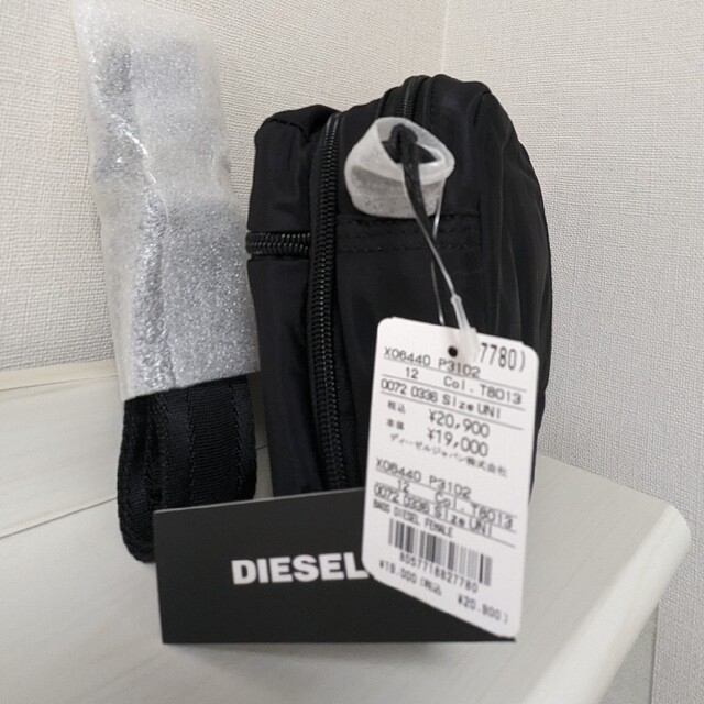 DIESEL(ディーゼル)のDIESEL ショルダーバッグ クロスボディバッグ ディーゼル Farah 黒 メンズのバッグ(ボディーバッグ)の商品写真