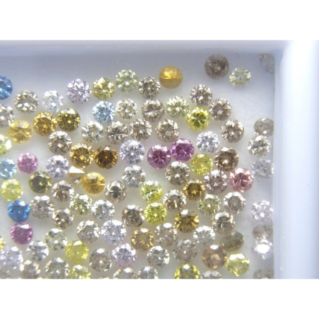 ミックスカラー系 合計2.63ct 天然ダイヤルース | www.jarussi