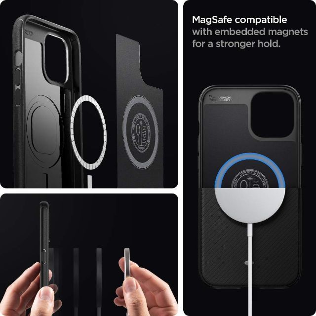 Spigen MagSafe 対応 ケース マグネット搭載 iPhone12Pr 2