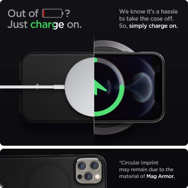 Spigen MagSafe 対応 ケース マグネット搭載 iPhone12Pr 3