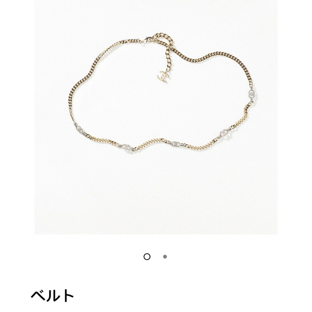CHANEL - CHANEL シャネル チェーンベルト ベルト ゴールド ココ CHANEL - CHANEL シャネル チェーンベルト ベルト ゴールド ココ