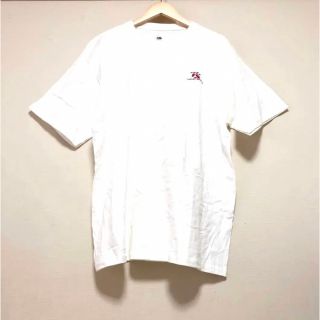 フルーツオブザルーム(FRUIT OF THE LOOM)の古着　フルーツオブザルーム　ホワイト　Tシャツ　無地　ビッグサイズ　XL US(Tシャツ/カットソー(半袖/袖なし))