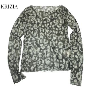 クリツィア(KRIZIA)のPOI KRIZIA メッシュブラウス　クリツィア(シャツ/ブラウス(長袖/七分))