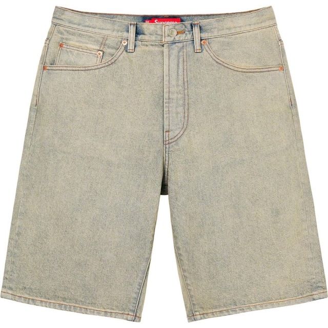 Supreme(シュプリーム)の34 Supreme Baggy Short  Dirty Indigo 新品 メンズのパンツ(デニム/ジーンズ)の商品写真