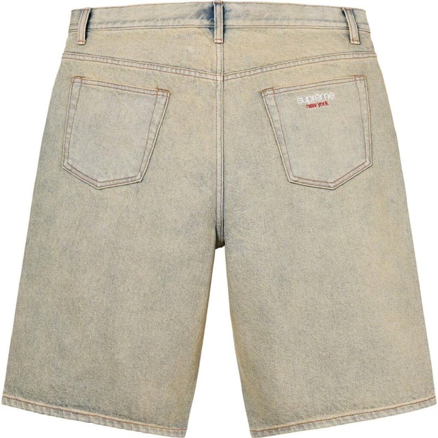 34 Supreme Baggy Short Dirty Indigo 新品 100%本物保証! 48%割引