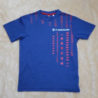 ドウシシャ(ドウシシャ)のFCバルセロナ　ブルー　Ｔシャツ　150　男児　キッズ　夏物(Tシャツ/カットソー)