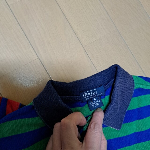 Ralph Lauren(ラルフローレン)のラルフローレン ポロシャツ キッズ　双子2枚セット【6T　120】 キッズ/ベビー/マタニティのキッズ服男の子用(90cm~)(Tシャツ/カットソー)の商品写真