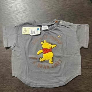 クマノプーサン(くまのプーさん)の半袖Tシャツ　95㎝　プーさん(Tシャツ/カットソー)