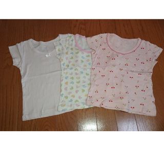 キッズ 女の子用 肌着3点セット(下着)