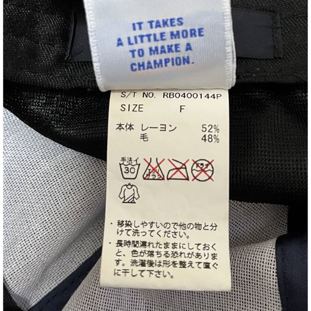 Champion(チャンピオン)のChampion  チャンピオン　キャップ　ネイビー　無地 メンズの帽子(キャップ)の商品写真