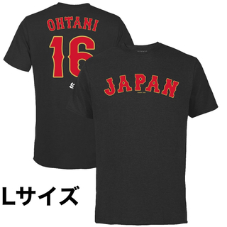 メジャーリーグベースボール(MLB)のWBC 2023 大谷翔平 侍ジャパン Tシャツ L エンゼルス ユニホーム(応援グッズ)