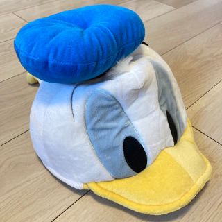 ディズニー(Disney)のディズニー　ファンキャップ　ドナルド(キャラクターグッズ)