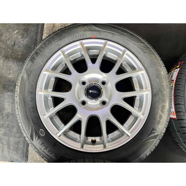 TOPRUN 14インチ 新品タイヤ付 軽自動車用 NBOX、タント、ワゴンR