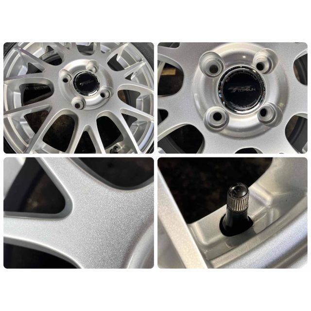 送料無料/プレゼント付♪ TOPRUN 14インチ 新品タイヤ付 軽自動車用