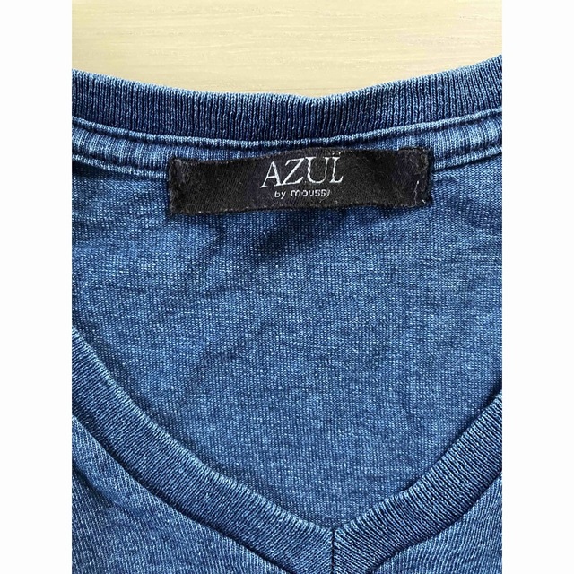 AZUL by moussy(アズールバイマウジー)のAZUL by moussyメンズTシャツ　サイズXS メンズのトップス(Tシャツ/カットソー(半袖/袖なし))の商品写真