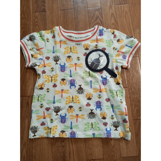 Bit'z(ビッツ)のビッツ　昆虫　ポロシャツ　120 キッズ/ベビー/マタニティのキッズ服男の子用(90cm~)(Tシャツ/カットソー)の商品写真