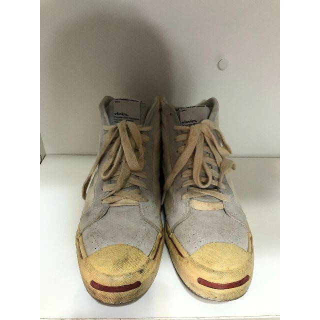 メンズ010550● VISVIM ハイカット スニーカー US9 27cm