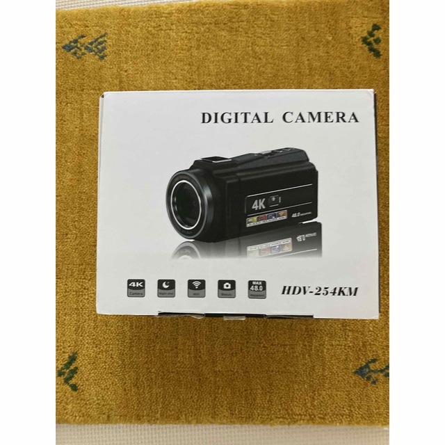 ビデオカメラ 4K SDカード 広角撮影 HDV-254KM 総合ランキング1位受賞