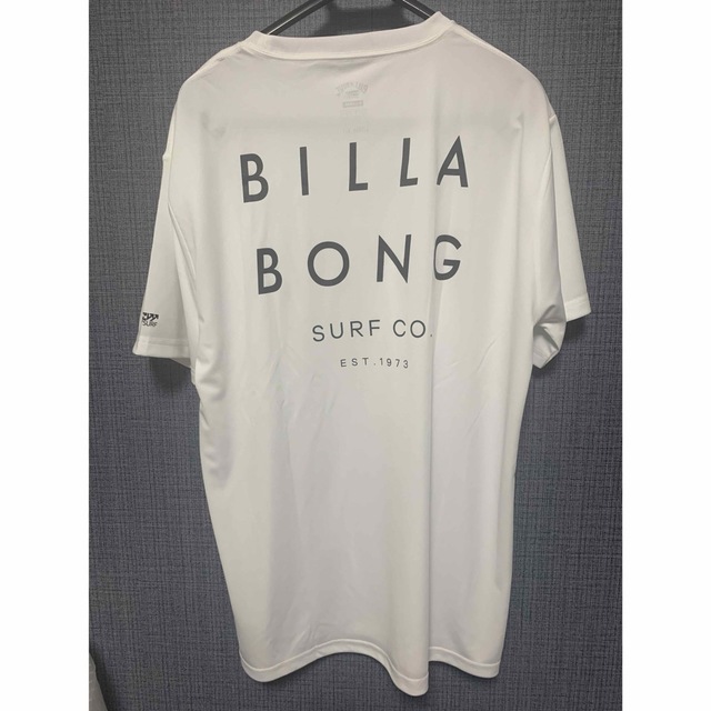 billabong(ビラボン)のビラボン 半袖ラッシュガード Tシャツ　ホワイト メンズのトップス(Tシャツ/カットソー(半袖/袖なし))の商品写真