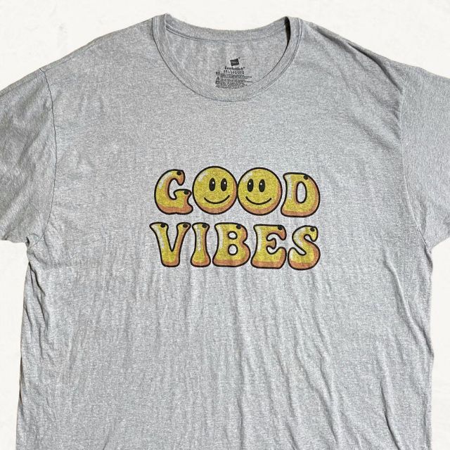 JLA ビンテージ スマイリー　にこちゃん　GOOD VIBES Tシャツ メンズのトップス(Tシャツ/カットソー(半袖/袖なし))の商品写真