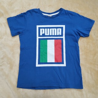 プーマ(PUMA)のPUMA　プーマ　Ｔシャツ　ブルー　140　男児　キッズ　夏物(Tシャツ/カットソー)