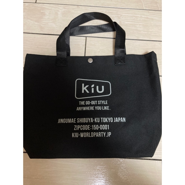 KiU(キウ)のkiu バッグ レディースのバッグ(その他)の商品写真