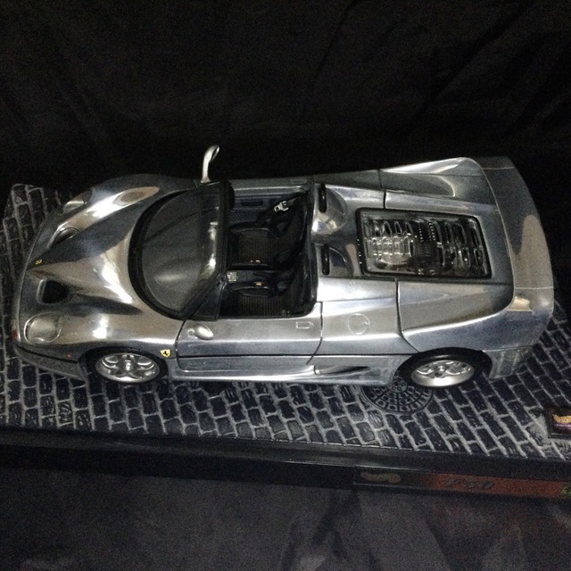 FERRARI F50 1/18 ホットホイール MATTEL 限定品 エンタメ/ホビーのおもちゃ/ぬいぐるみ(ミニカー)の商品写真