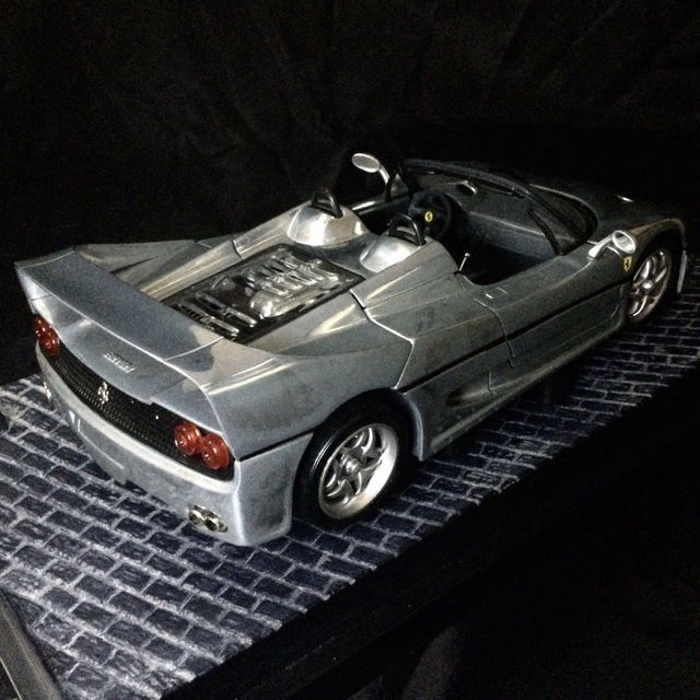 FERRARI F50 1/18 ホットホイール MATTEL 限定品 エンタメ/ホビーのおもちゃ/ぬいぐるみ(ミニカー)の商品写真